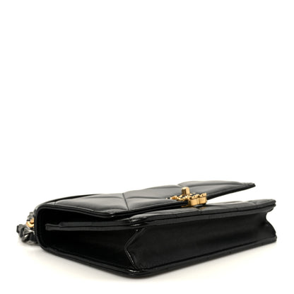 Chanel Lambskin Quilted Chanel 19 Wallet On Chain WOC Black 4 of 12