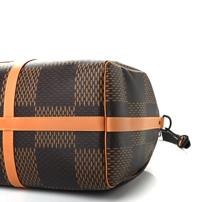 Louis Vuitton X NIGO Giant Damier Ebene Monogram Keepall Bandouliere 50 9 of 10