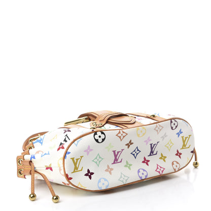 Louis Vuitton Monogram Multicolor Theda GM White 4 of 10