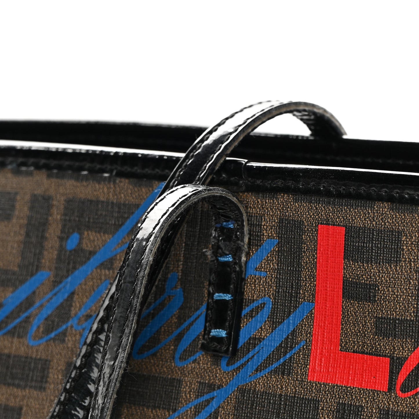 Zucca Love Life Liberty Medium Roll Tote Tobacco Multicolor