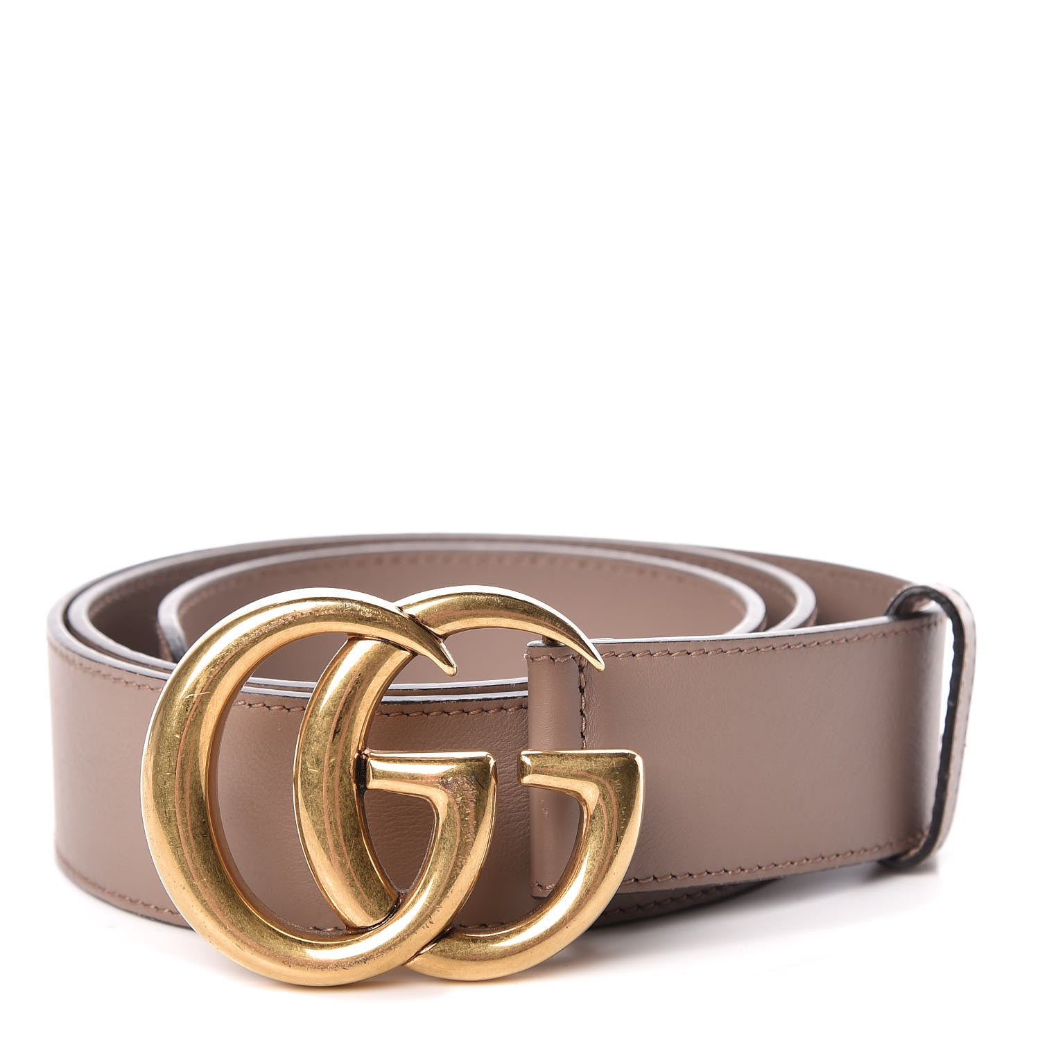 Gucci Calfskin Double G 40mm Belt 90 36 Porcelain Rose 1 of 7