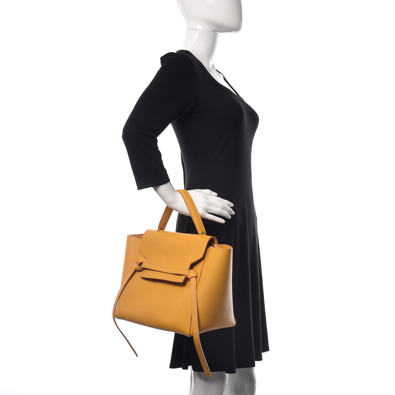 Celine Grained Calfskin Mini Belt Bag Imperial 2 of 13