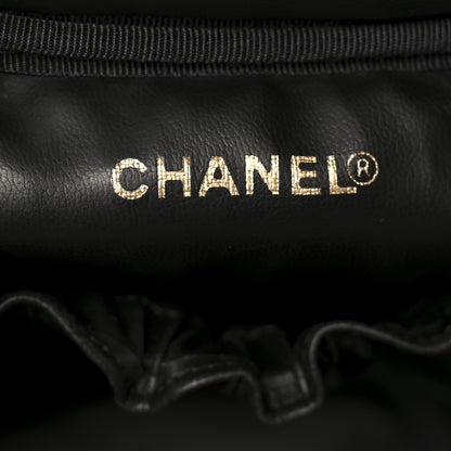 Chanel Caviar Vanity Cosmetic Case Black 6 of 11