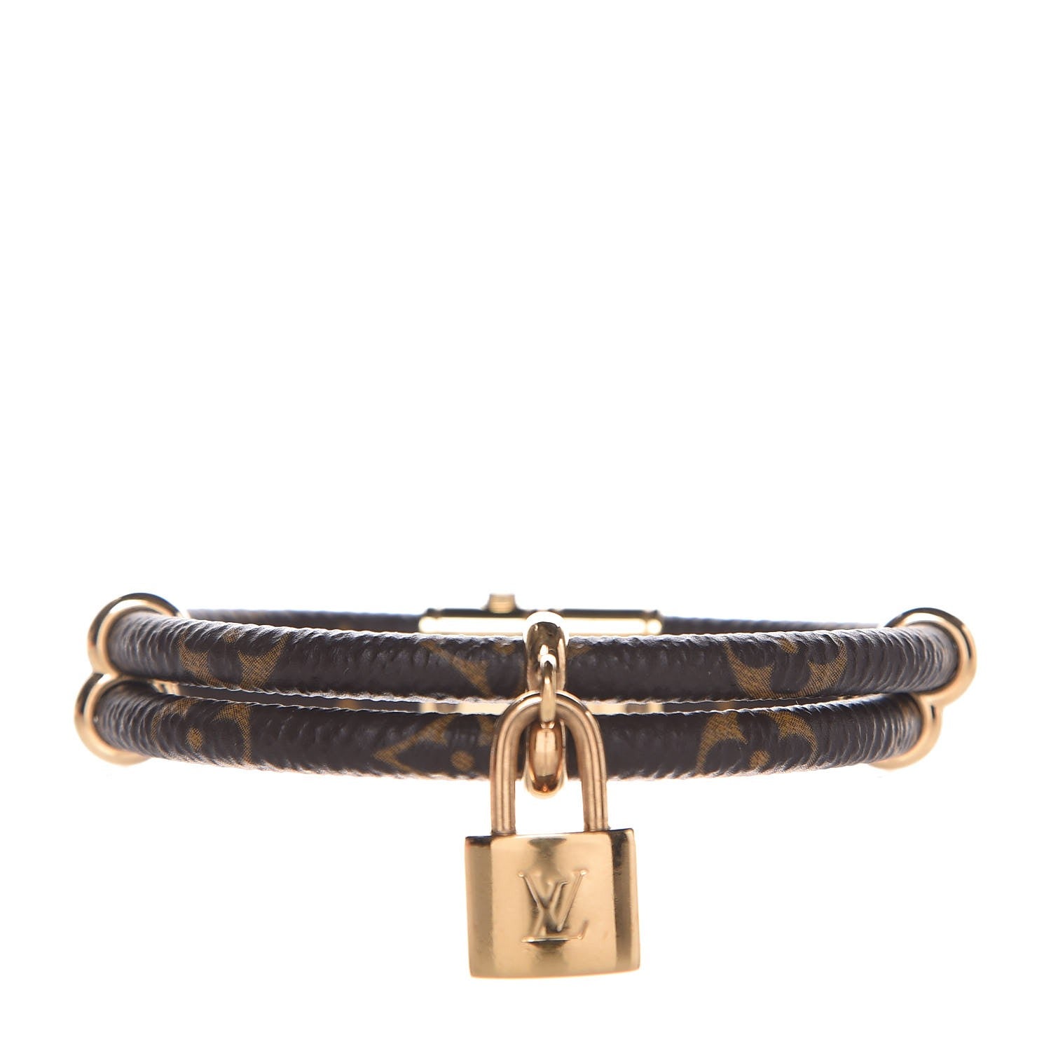Louis Vuitton Monogram Keep It Twice Bracelet 17 1 of 6