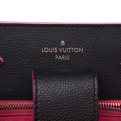 Louis Vuitton Calfskin Lockme Bucket Black 6 of 10