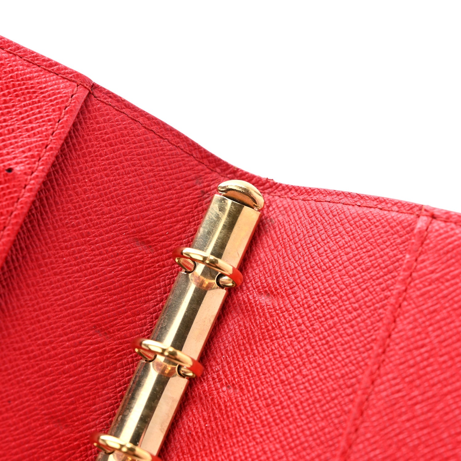 Louis Vuitton Epi Small Ring Agenda Cover Rouge 13 of 13