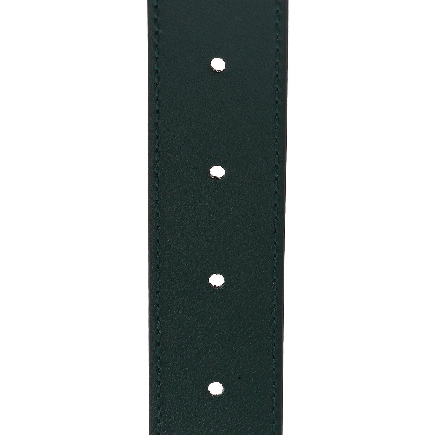 Plutone Calfskin Double G 30mm Belt 85 34 Verde