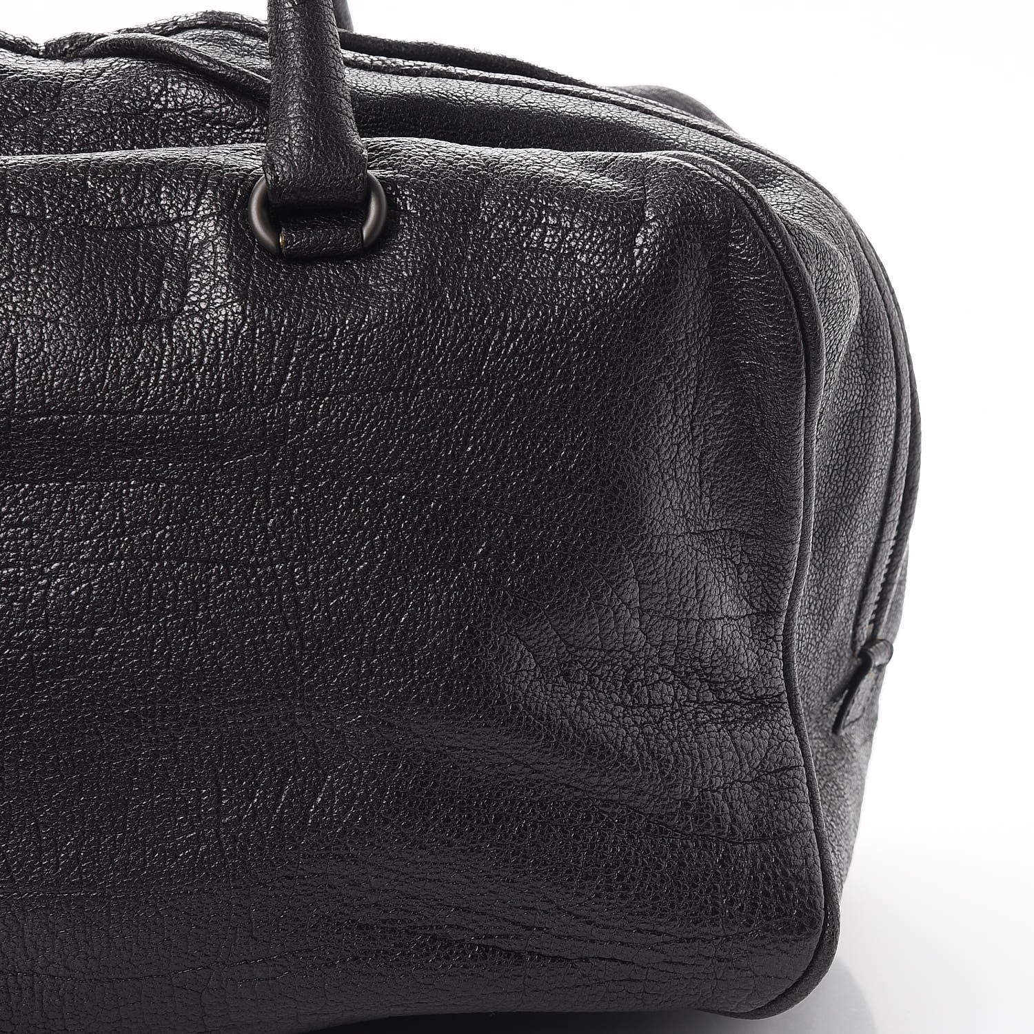 Bottega Veneta Patent Goatskin Satchel Matita 9 of 11
