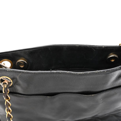 Chanel Lambskin Quilted Shoulder Bag Black 11 of 20