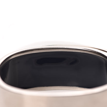 Chanel Metal Pearl CC Cuff Silver 11 of 16