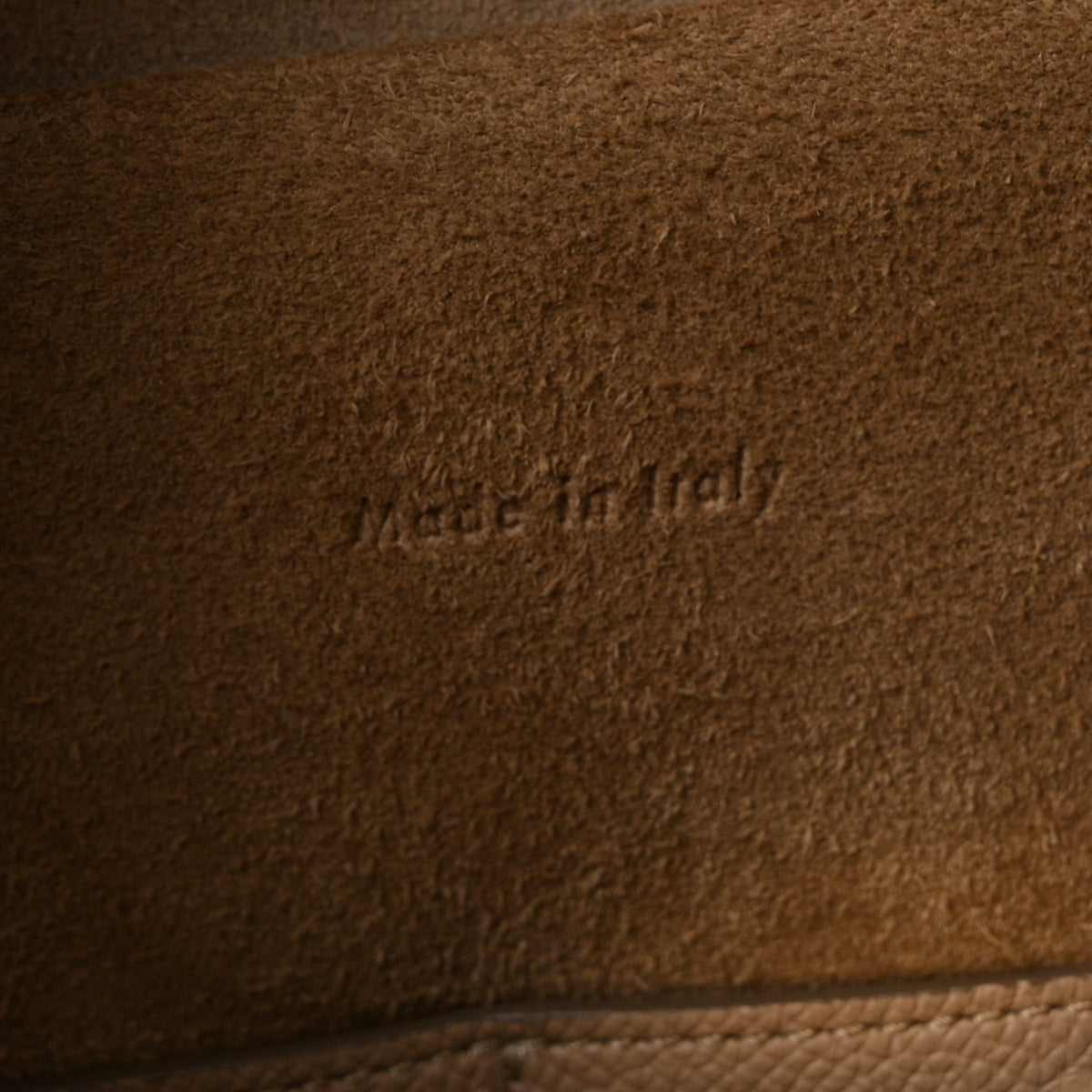 Grained Calfskin Mini Belt Bag Light Taupe