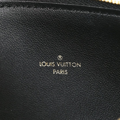 Louis Vuitton Empreinte Monogram Giant Felicie Pochette Black Beige 9 of 15