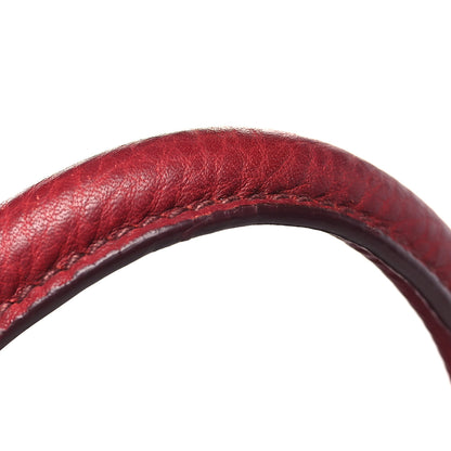 Prada Vitello Daino Tote Rosso 15 of 15