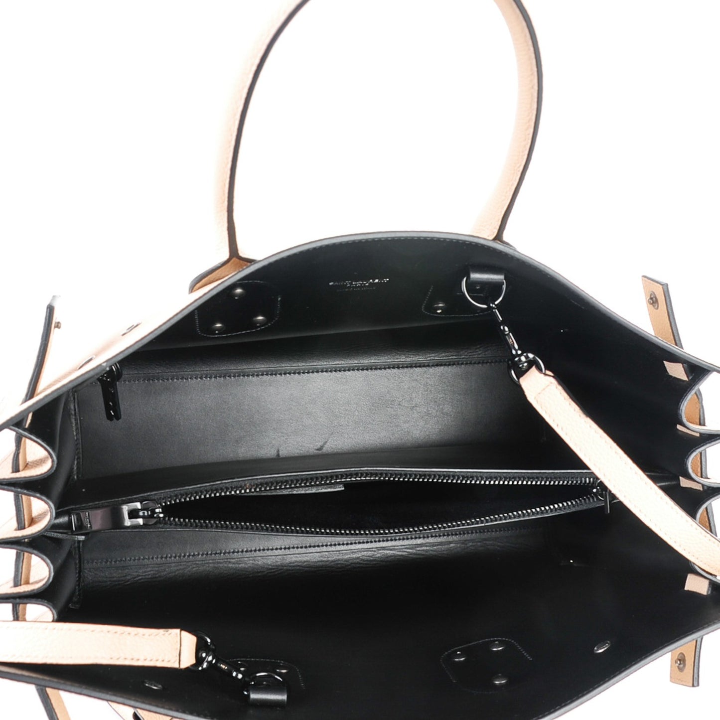 Grained Calfskin Small Sac De Jour Nude Powder