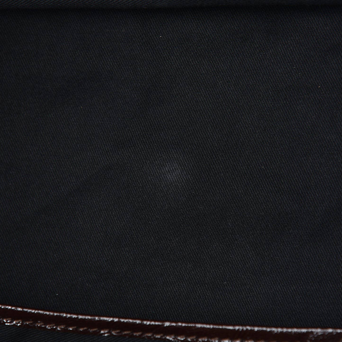 Crinkled Patent Betty Shoulder Bag Chocolate