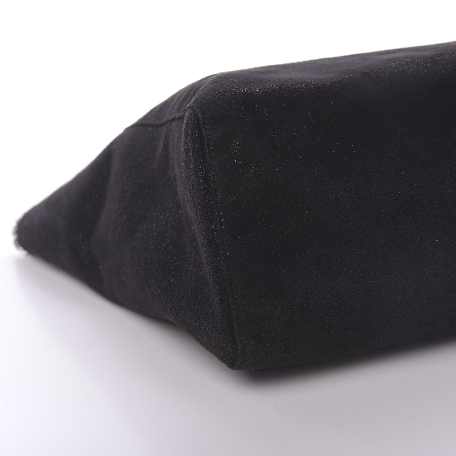 Stella McCartney Shaggy Deer Falabella East West Shopper Tote Black 6 of 10