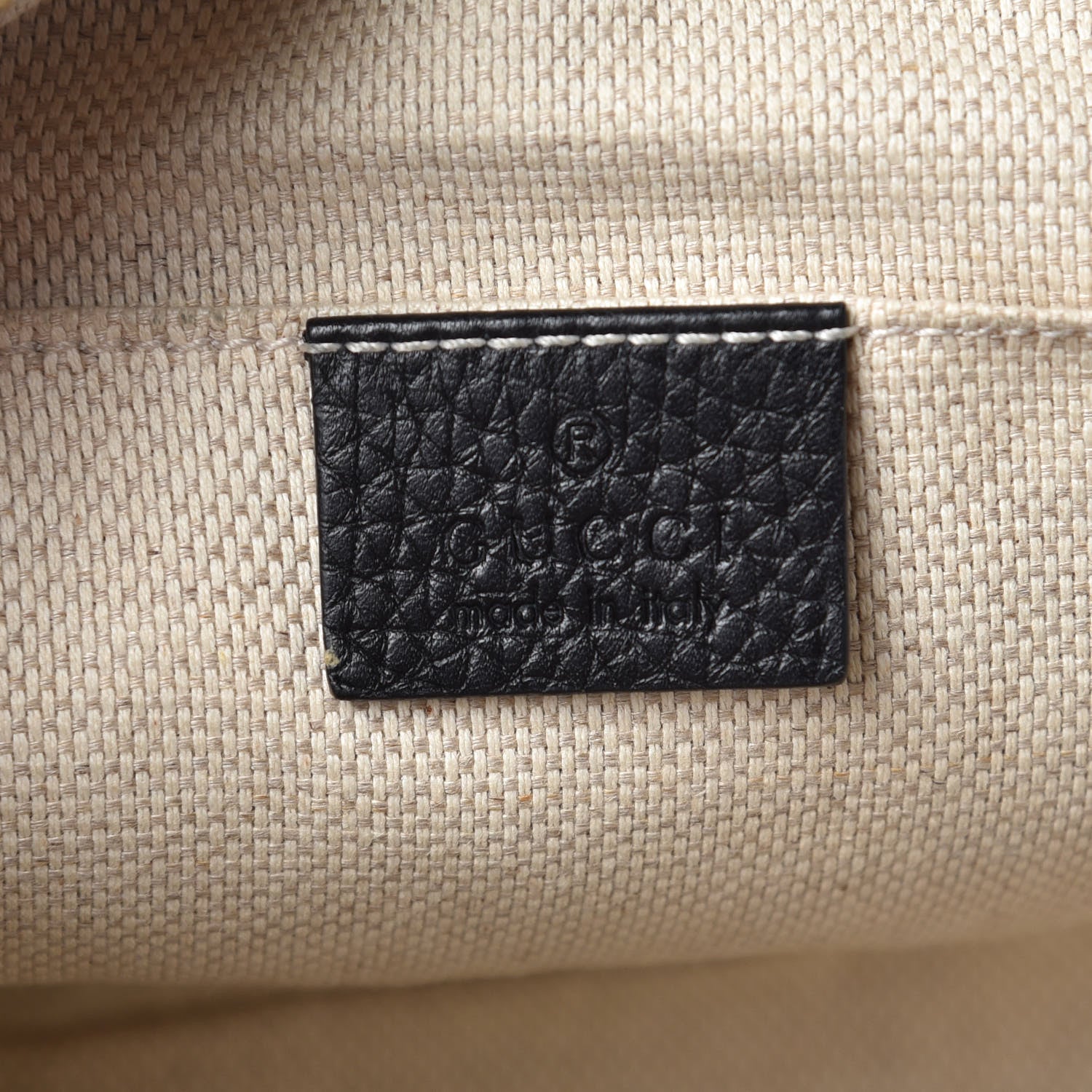 Gucci Pebbled Calfskin Small Soho Disco Bag Black 6 of 9