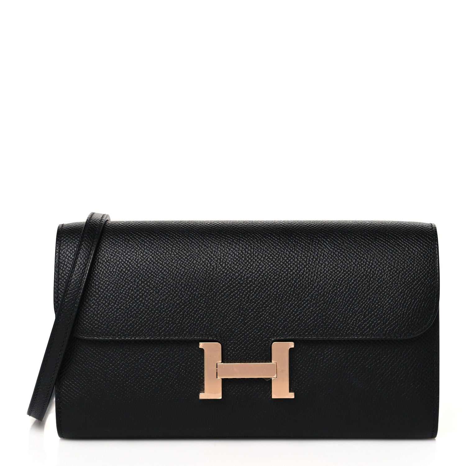 Hermes Epsom Constance Wallet To Go Black 1 of 11