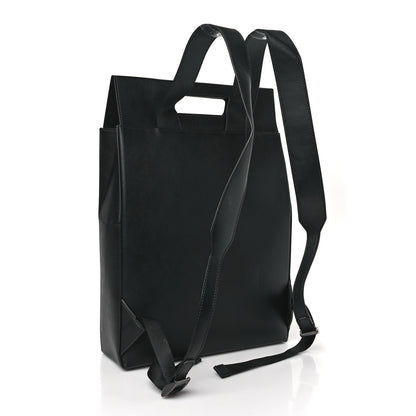 Fendi Vitello Grace Light Logo Fendi Pack Backpack Black 3 of 7