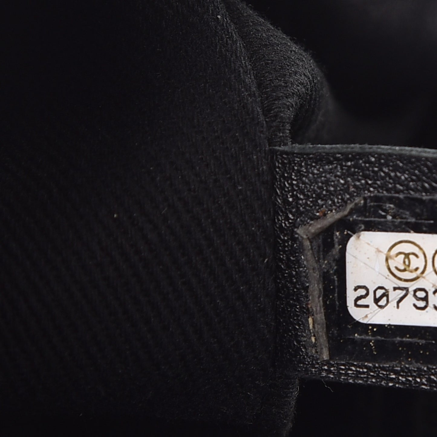Patent Quilted Small Coco Shine Flap Black