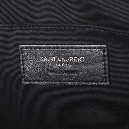 Saint Laurent Lambskin Monogram Lou Camera Bag Black 6 of 9