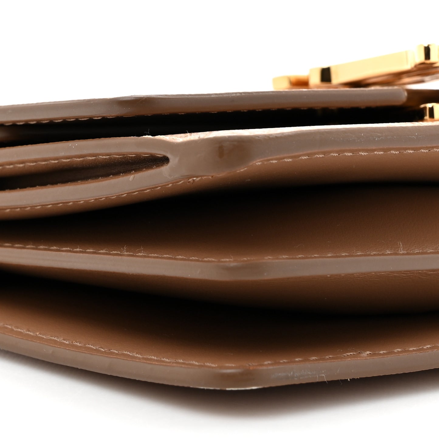 Calfskin Stingray Print Small TB Chain Bag Light Sand