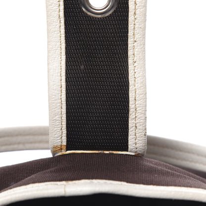 Prada Canvas Calfskin Shoulder Bag 8 of 17