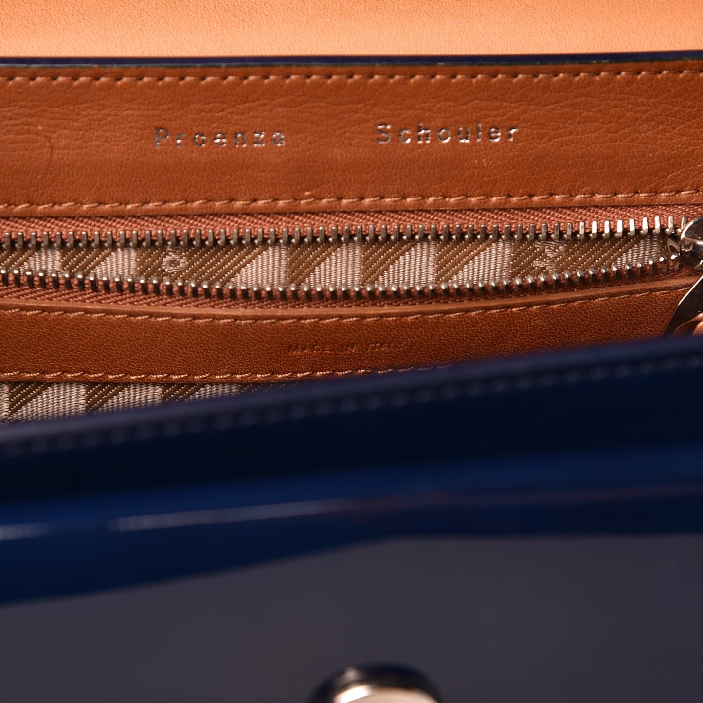 Patent PS11 Classic Shoulder Bag Cadet Blue
