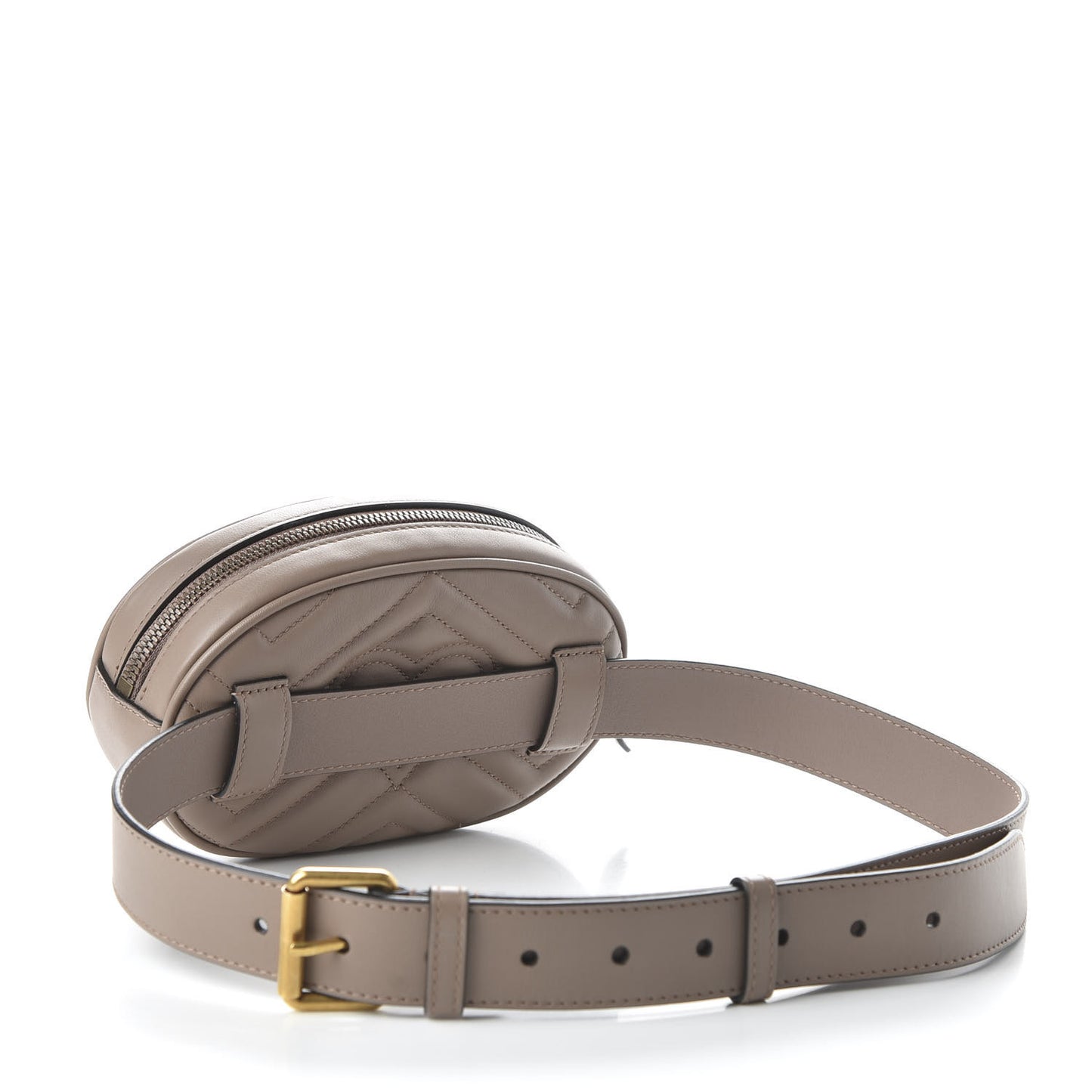 Calfskin Matelasse GG Marmont Belt Bag 85 34 Porcelain Rose