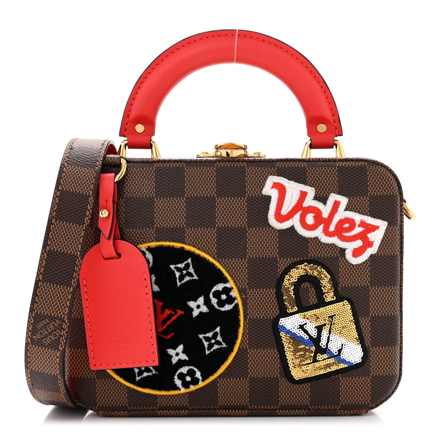 Damier Ebene LV Stories Box