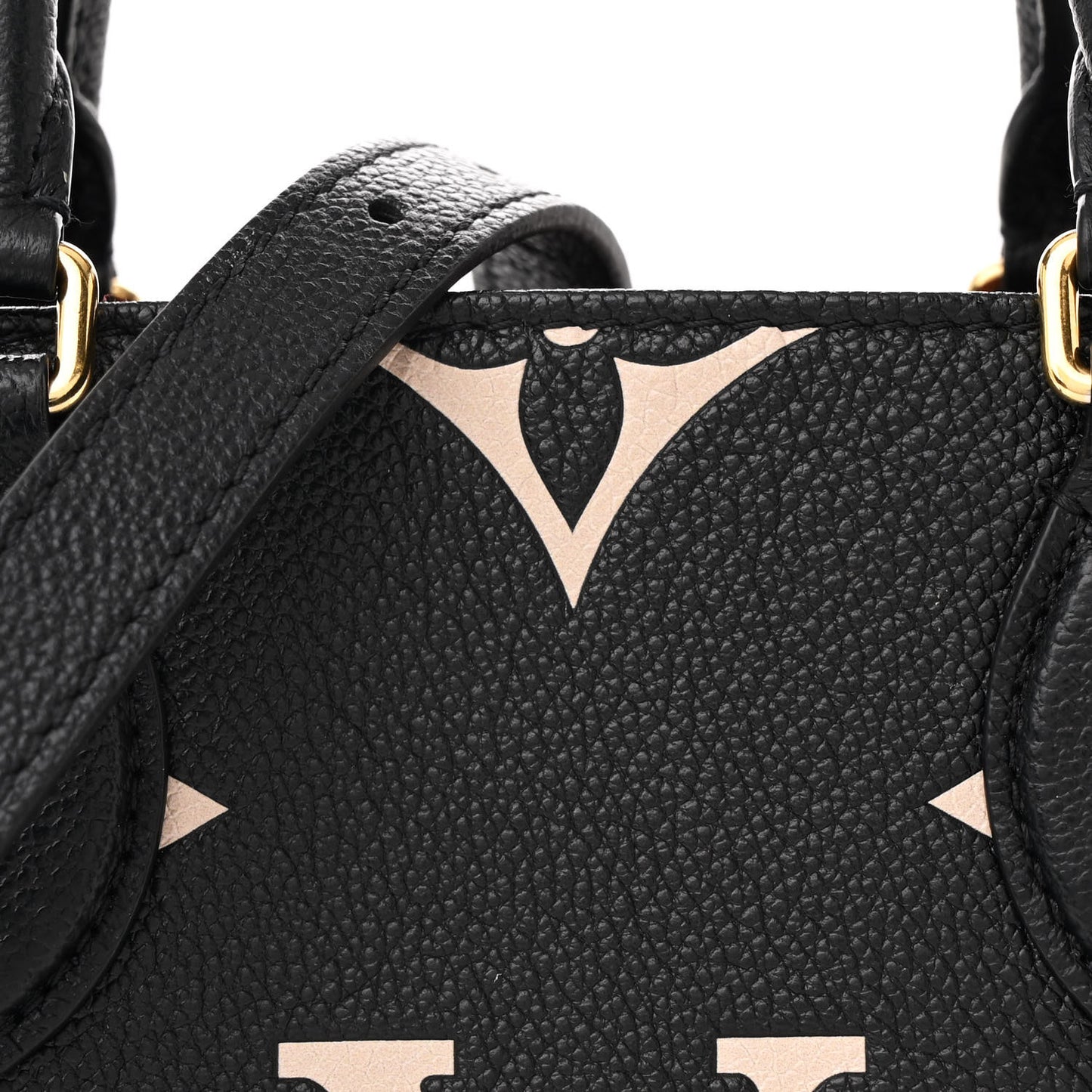Empreinte Monogram Giant Onthego PM Black Beige