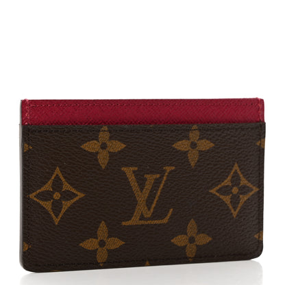 Louis Vuitton Monogram Card Holder Fuchsia 3 of 6