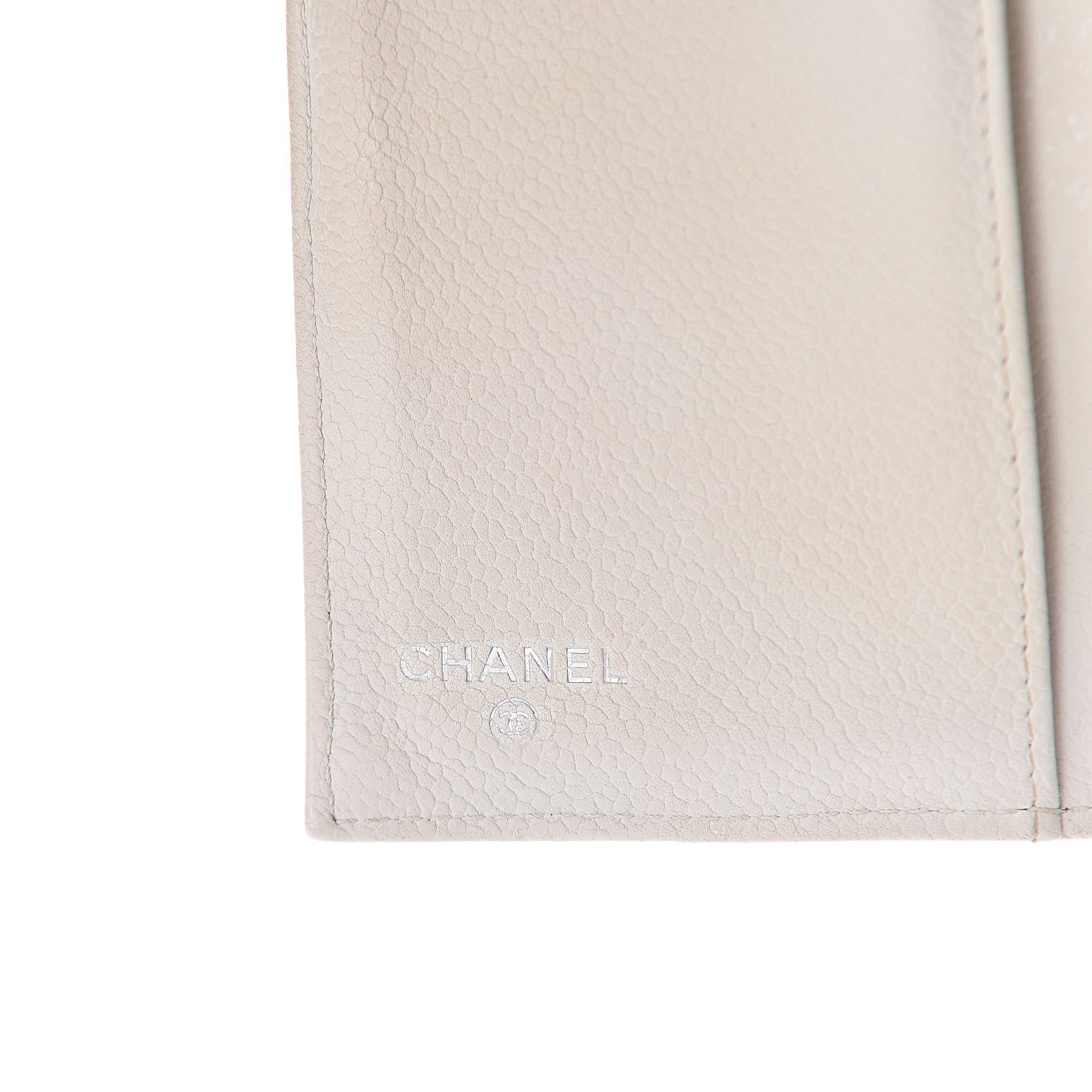 Chanel Caviar Quilted Large Flap Wallet White 7 of 13