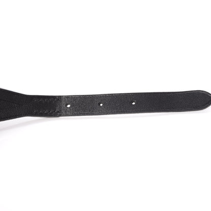 Hermes Vache Hunter Etriviere Braided Belt S Black 6 of 7
