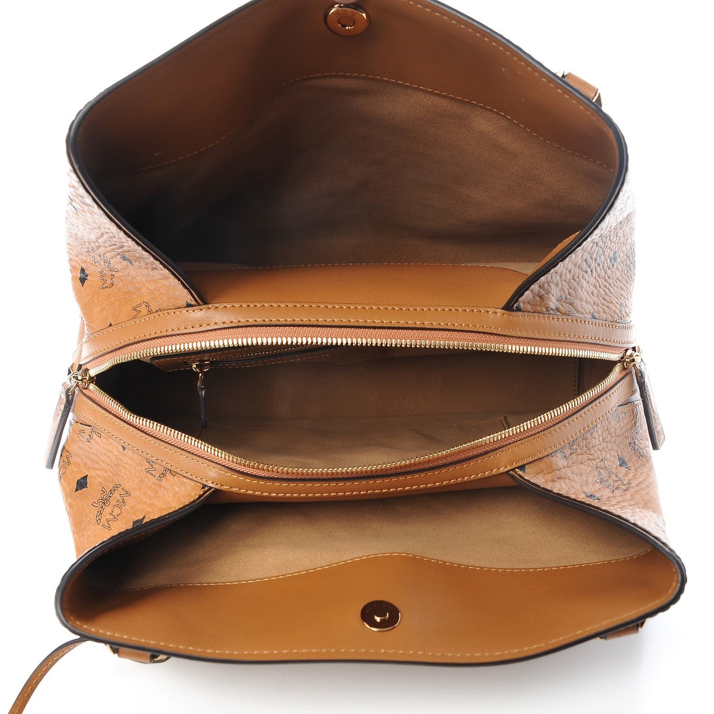 Visetos Large Hobo Cognac
