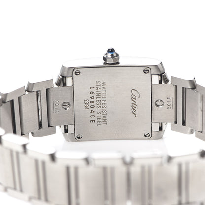 Cartier Stainless Steel 20mm Tank Francaise Quartz Watch 4 of 5