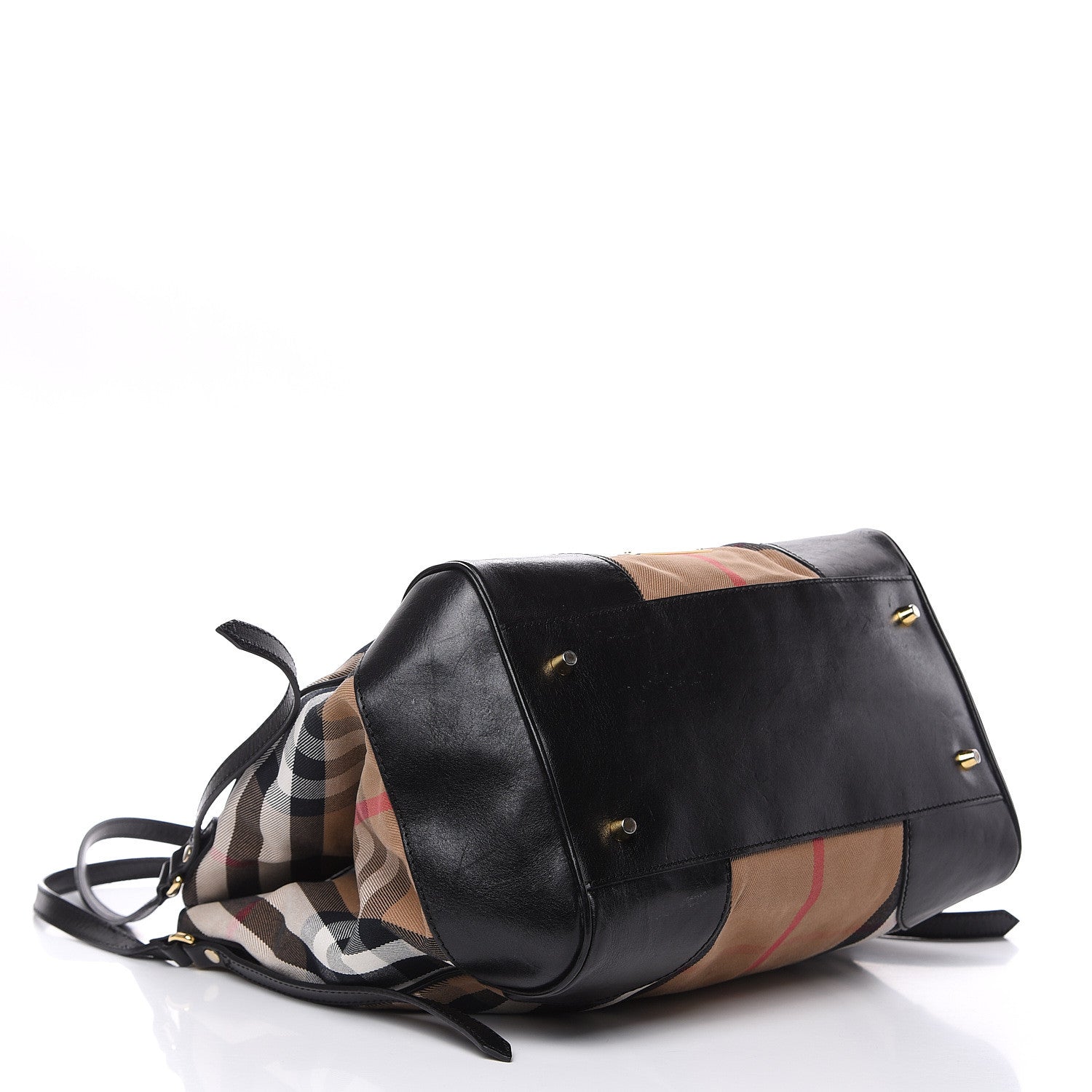 Burberry House Check Medium Canterbury Tote Black 4 of 19
