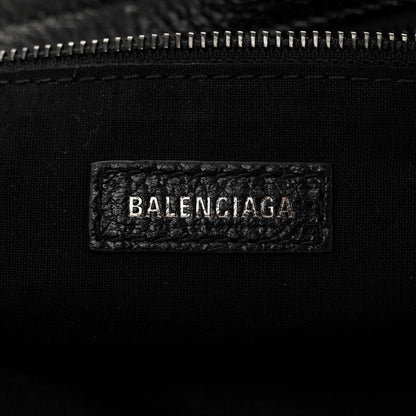 Balenciaga Chevre Black Metallic Edge Hardware City Black 6 of 10