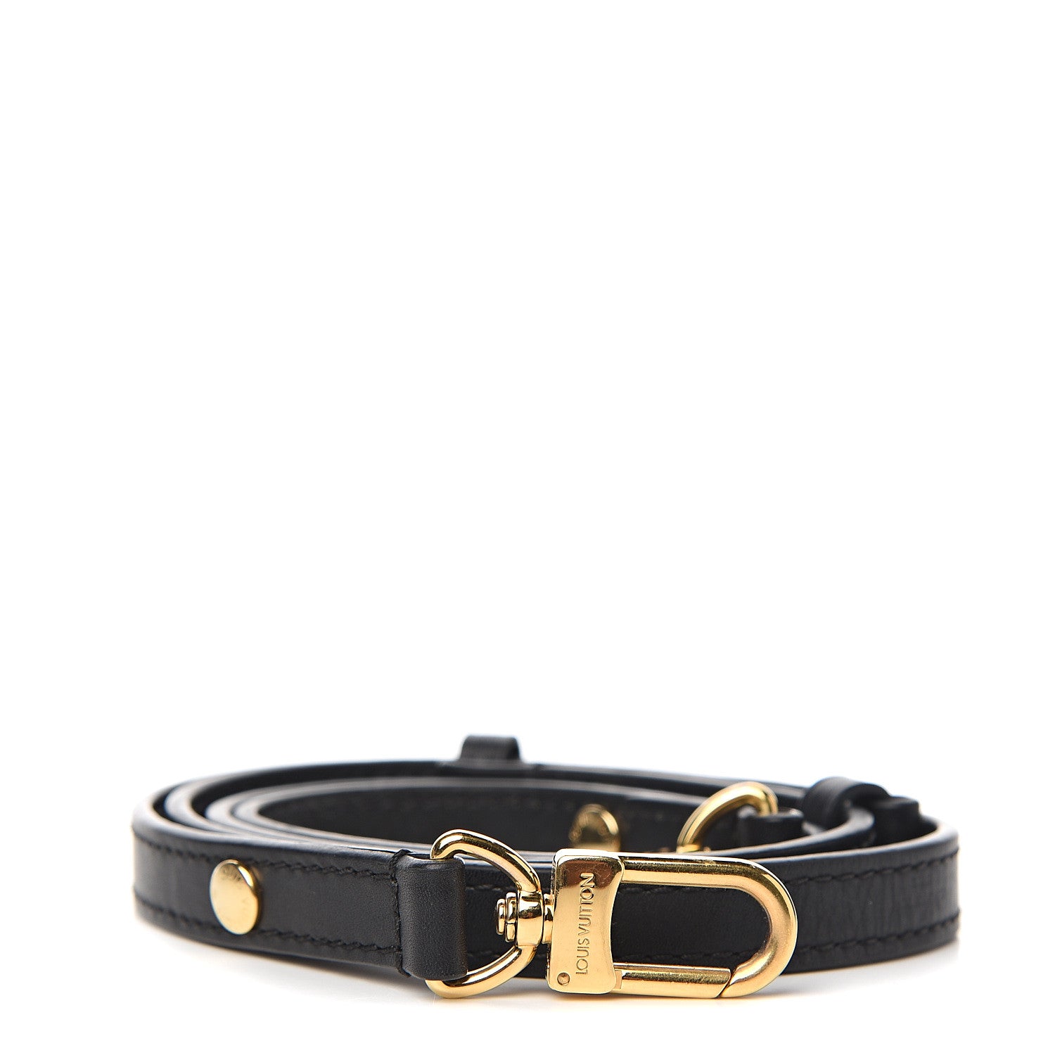 Louis Vuitton Calfskin NeoNoe Shoulder Strap Black 1 of 4