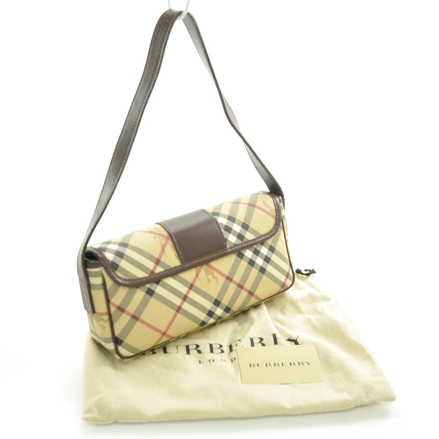 Burberry Haymarket Check Small Bag 3 of 9