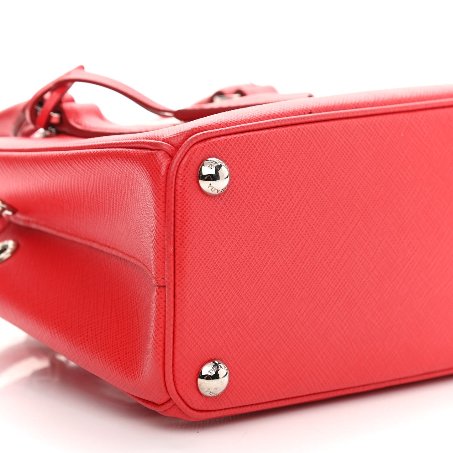 Saffiano Mini Galleria Double Zip Crossbody Lacca