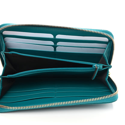 Gucci Microguccissima Zip Around Wallet Deep Cobalt 5 of 8
