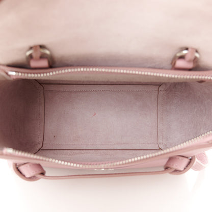 Celine Grained Calfskin Nano Belt Bag Rose Quartz 5 of 10