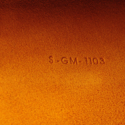 Celine Crisped Calfskin Medium Hobo Saffron 7 of 7