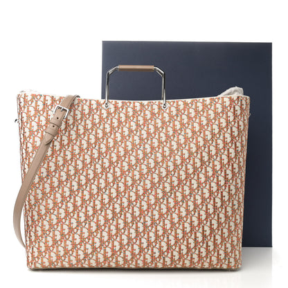 Christian Dior Oblique Embroidered Miami Tote Multicolor 12 of 14