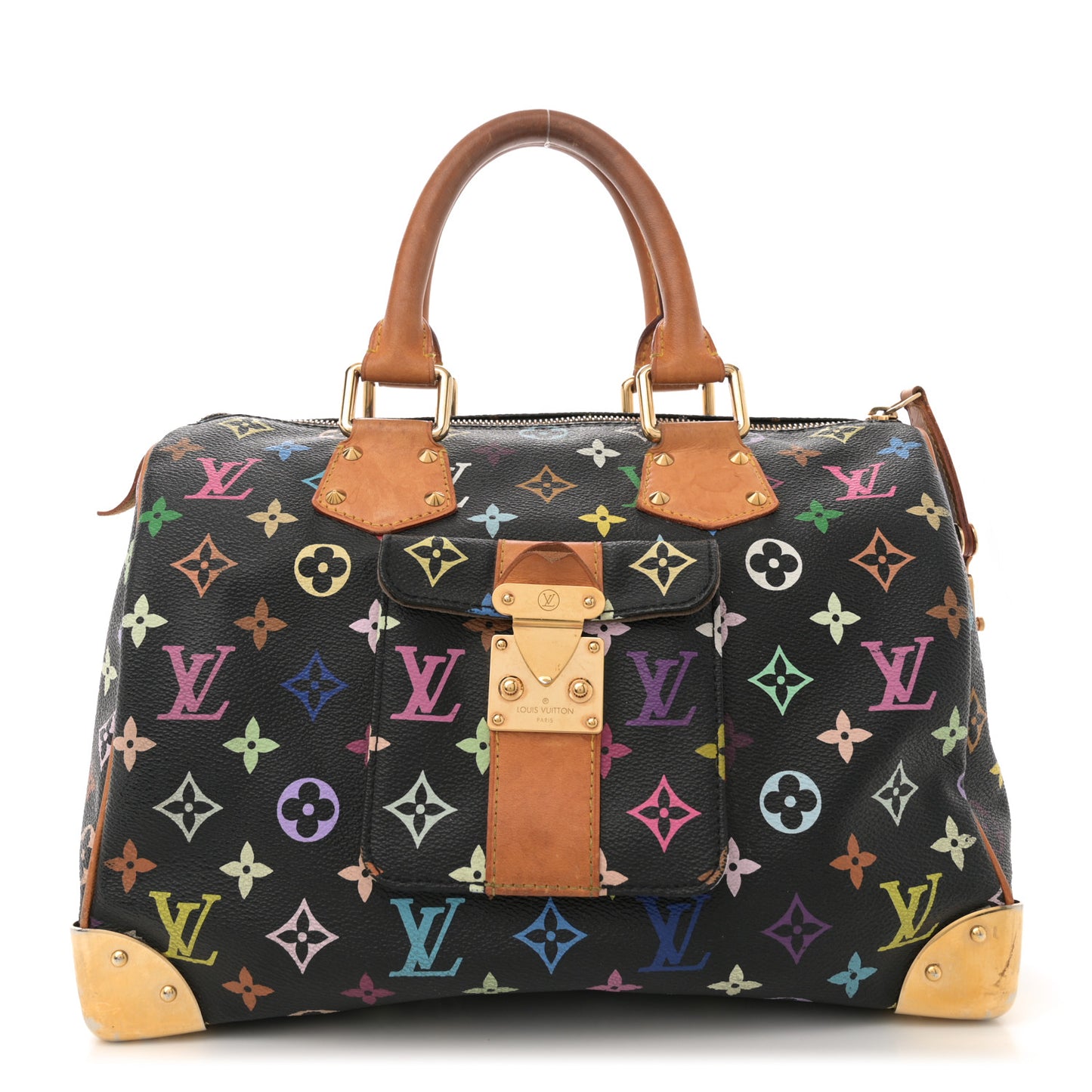 Monogram Multicolor Speedy 30 Black