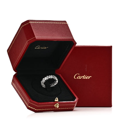 Cartier 18K White Gold Diamond Reflection de Cartier Ring 52 6 5 of 5