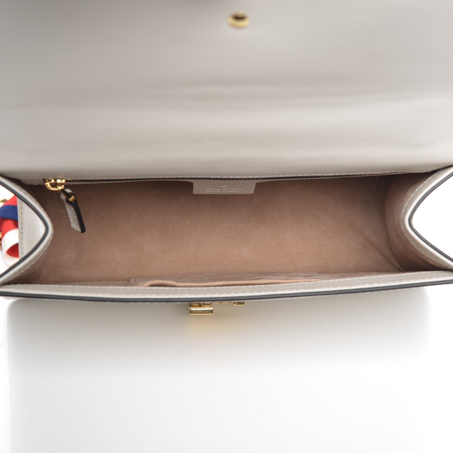 Calfskin Small Sylvie Shoulder Bag Off White