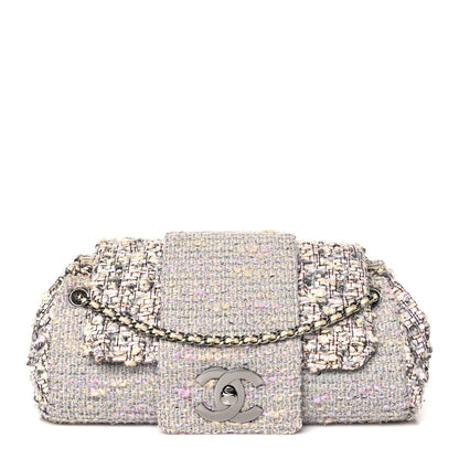 Chanel Tweed Medium Fantasy Flap Grey 1 of 12