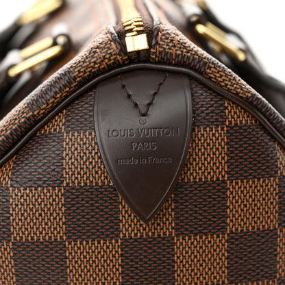 Louis Vuitton Damier Ebene Speedy 25 7 of 15